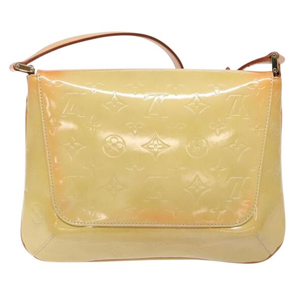 LOUIS VUITTON Monogram Vernis Thompson Street Bag Beige M91301 - Picture 3 of 13